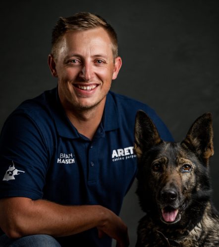 Bryan - Co-owner and Professional Trainer of ARETE Canine Purpose.